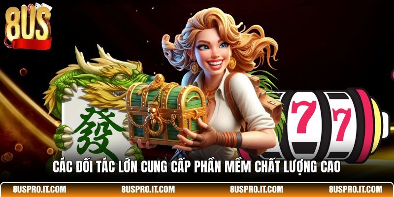 Các đối tác lớn cung cấp phần mềm chất lượng cao