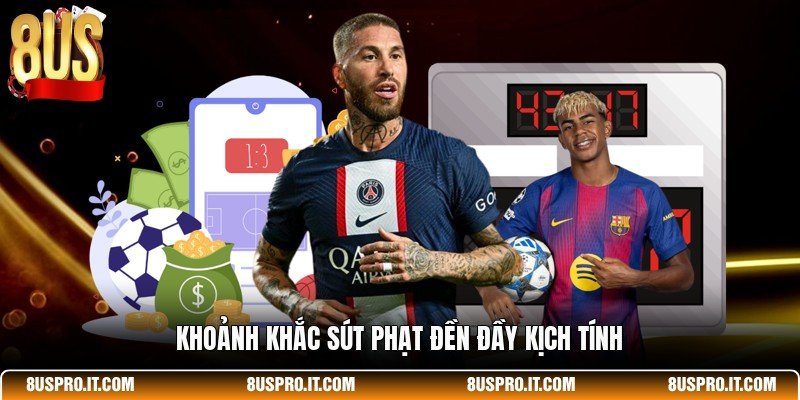 Khoảnh khắc sút phạt đền đầy kịch tính